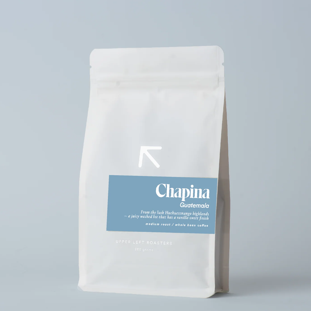 Upper Left Roasters Chapina, Guatemala Upper Left Roasters Chapina, Guatemala