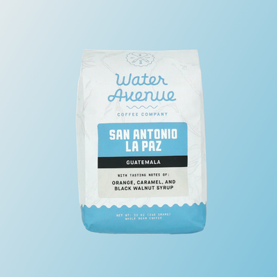 Water Avenue Coffee Guatemala San Antonio La Paz